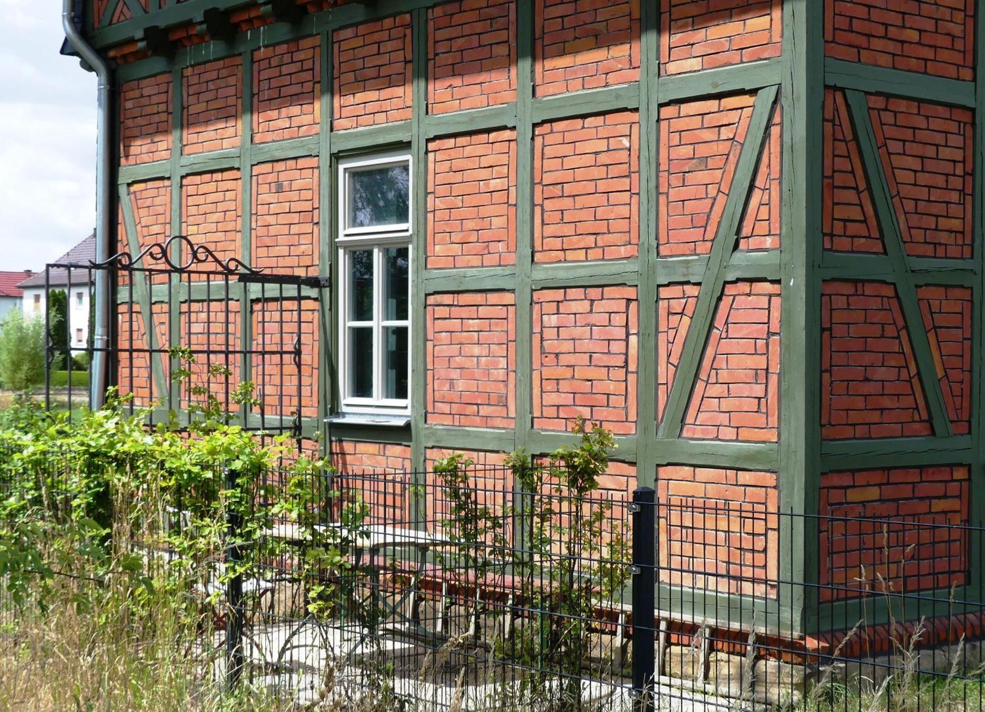 Ferienwohnung Bahnhof 1892 Meeder Exterior photo